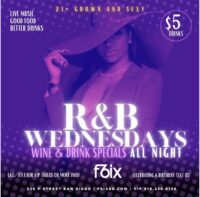 R&B Wednesdays at f6ix