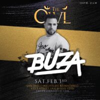 Saturdays at The Owl with DJ Buza