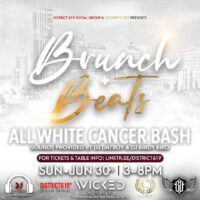 Brunch & Beats: All White Cancer Bash!