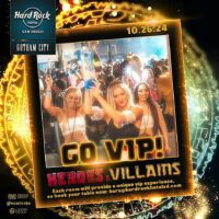 Hard Rock Halloween • Heroes & Villains • Saturday October 26